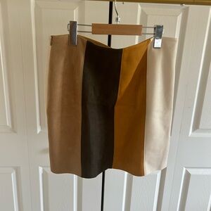 Suade Mini Skirt